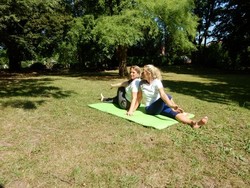 CK im Bot. Garten mit Übungen ChiKung Yoga Qi Gong Gymnastik Entspannung Eschwege (6) (1024x768)